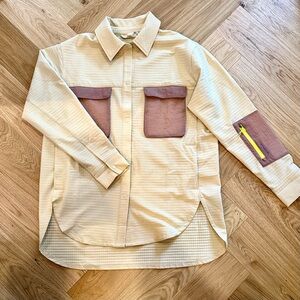 Lululemon Grid Fleece Hiking Overshirt